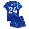 Chelsea James 24 Hjemme 2024-25 - Barn Draktsett